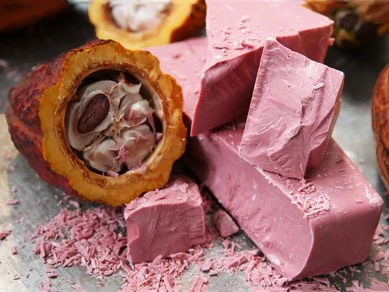 El chocolate rosa rubí es la más nueva y colorida alternativa