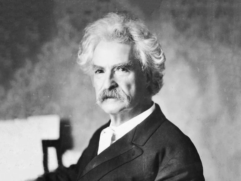 Libro infantil escrito por Mark Twain fue encontrado por autor de recetarios