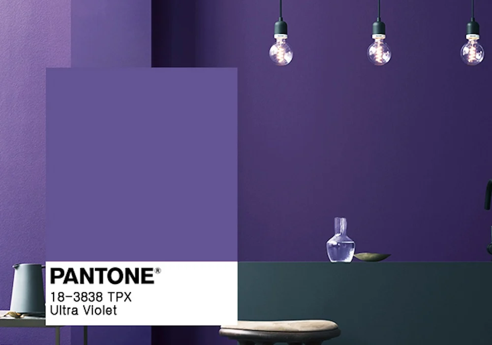 El color Pantone 2018 es ultravioleta
