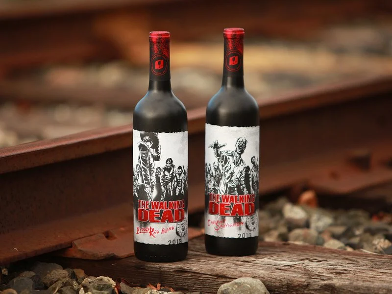 Los vinos de “The Walking Dead” traen etiqueta de realidad aumentada