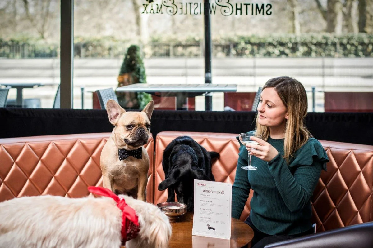 Los perros tienen su propio menú de cócteles en este bar de Londres