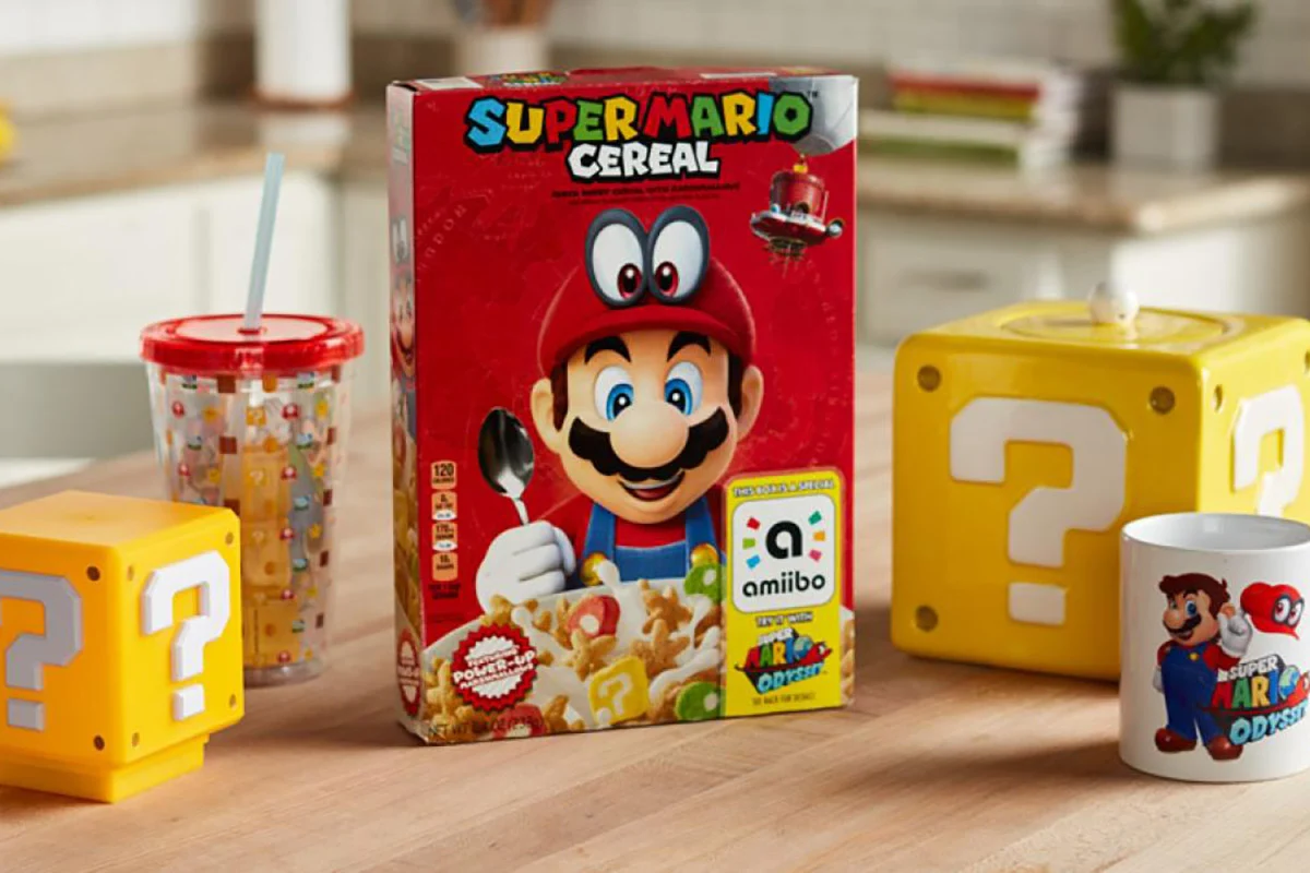 El cereal de Mario Bros. ya está disponible en México