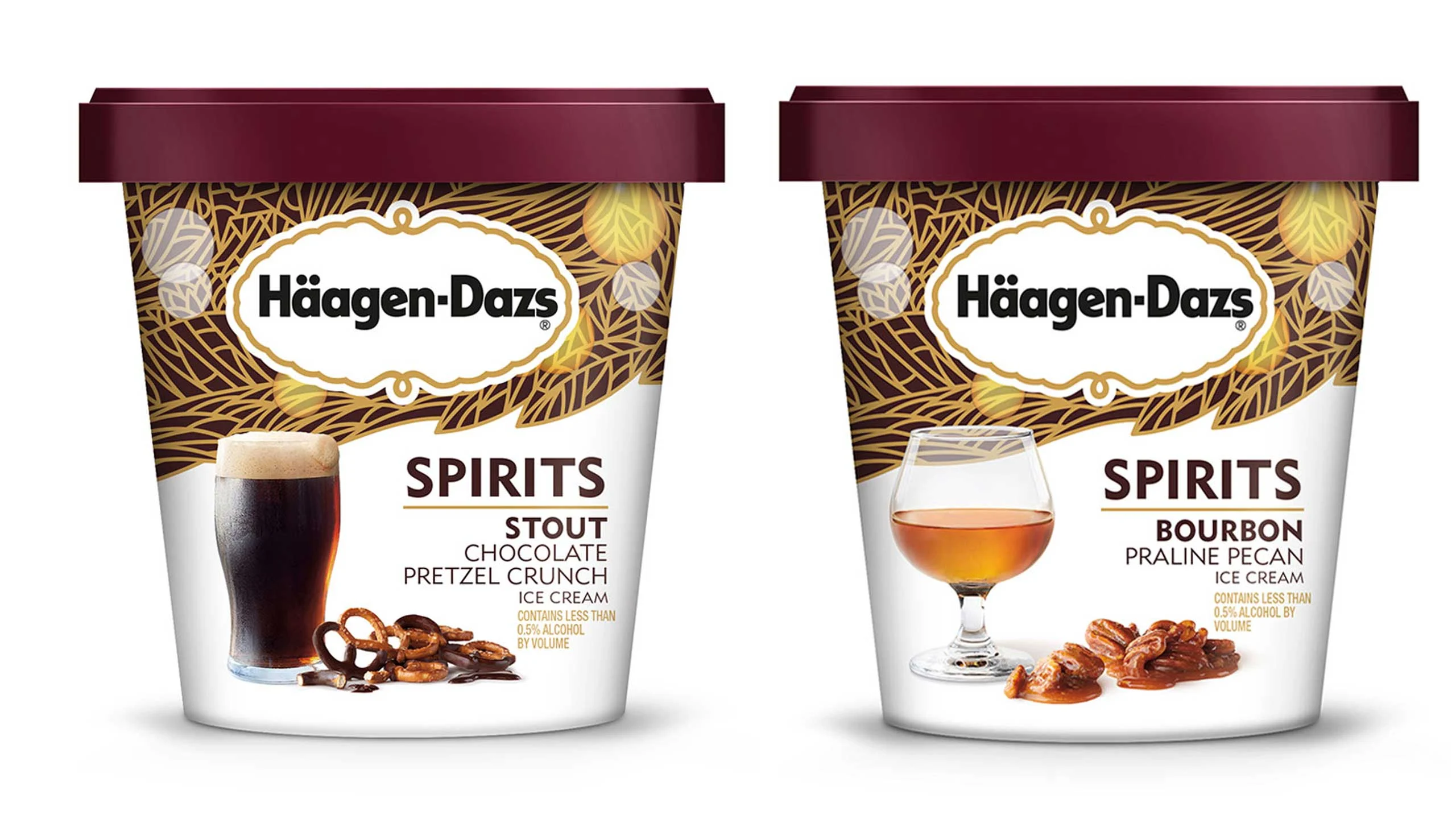 Häagen-Dazs lanza una colección de helados con licor