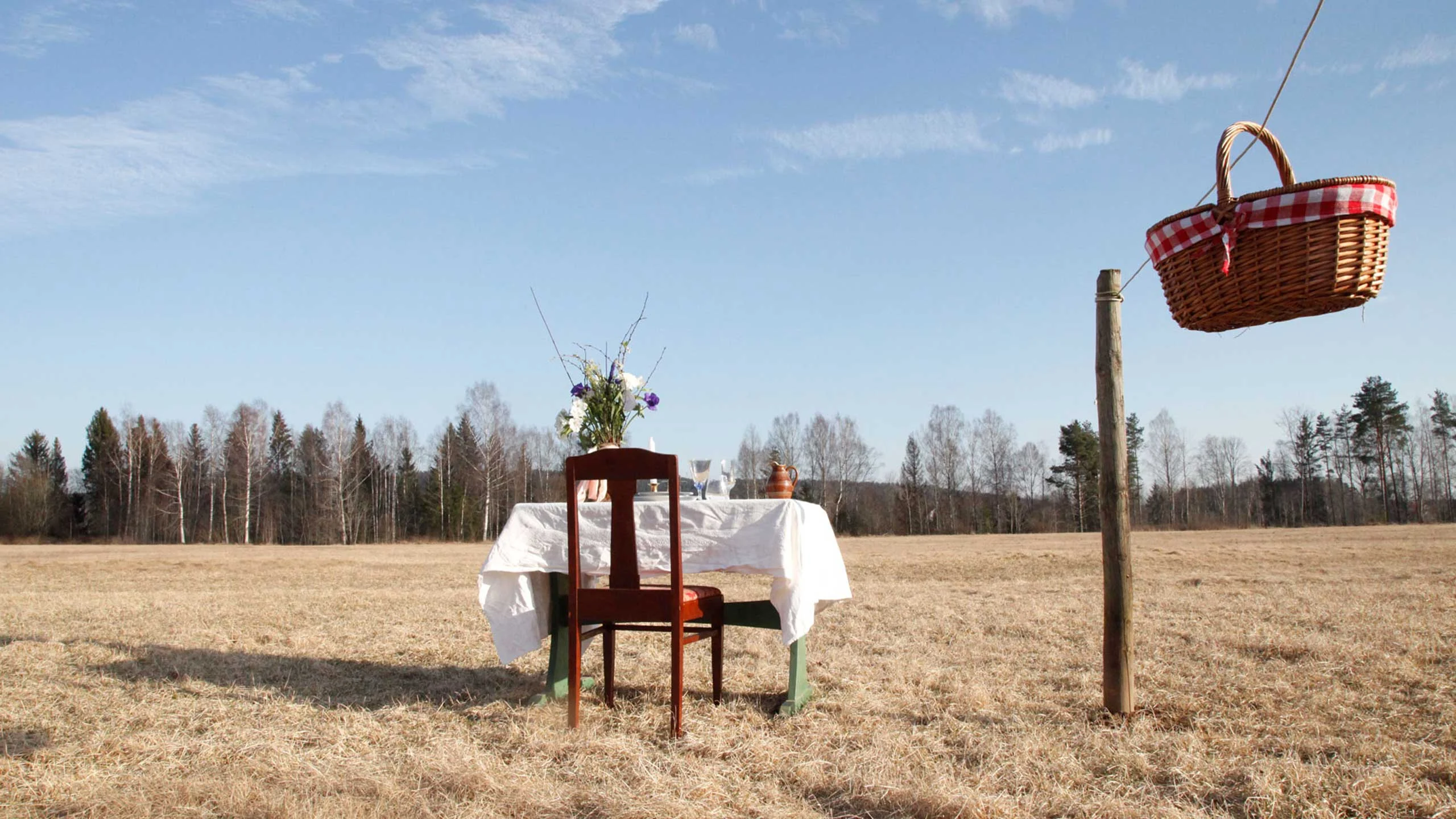 Abrirán restaurante para una sola persona en un prado sueco