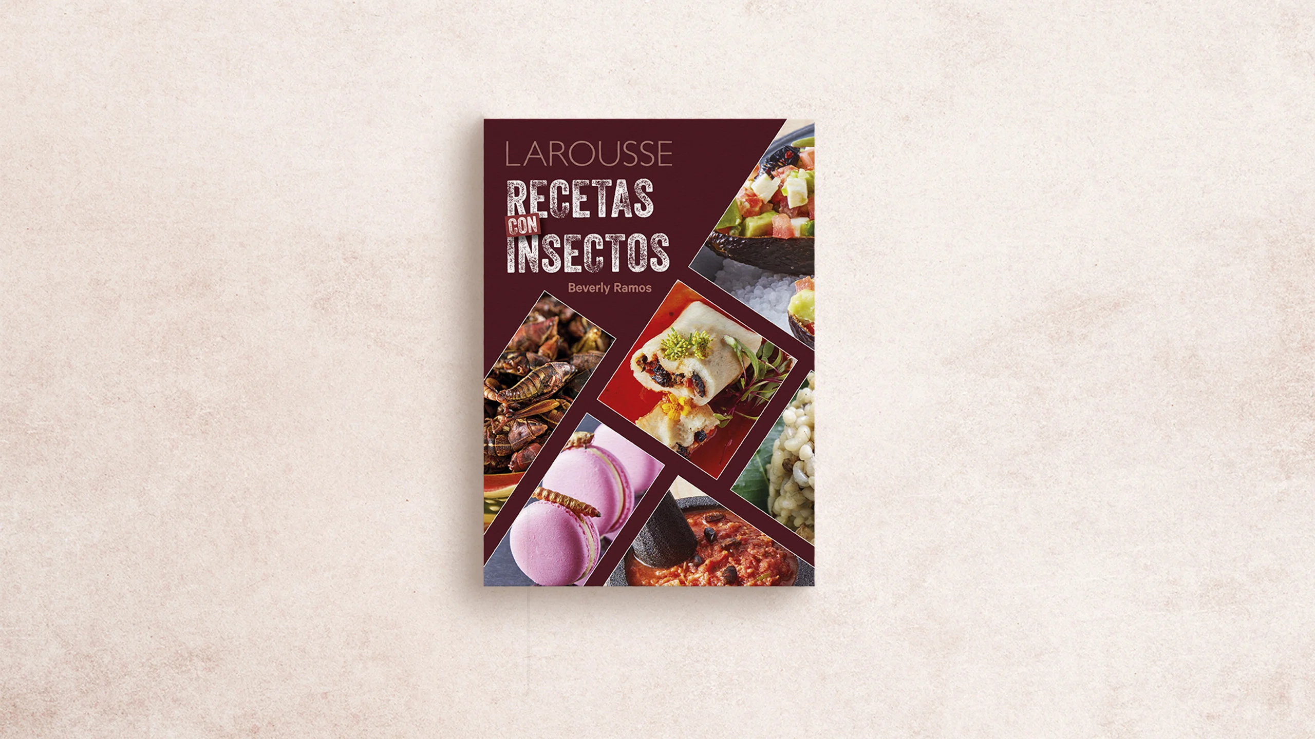 Recetas con insectos, el nuevo libro de Larousse Cocina
