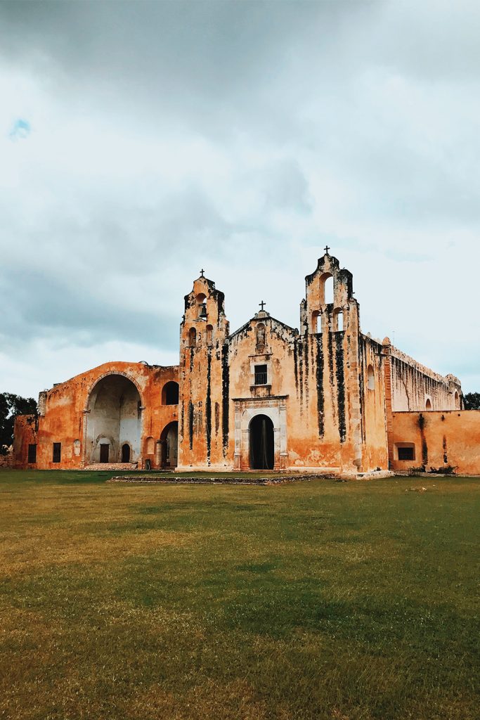 convento, arquitectura, yacatan