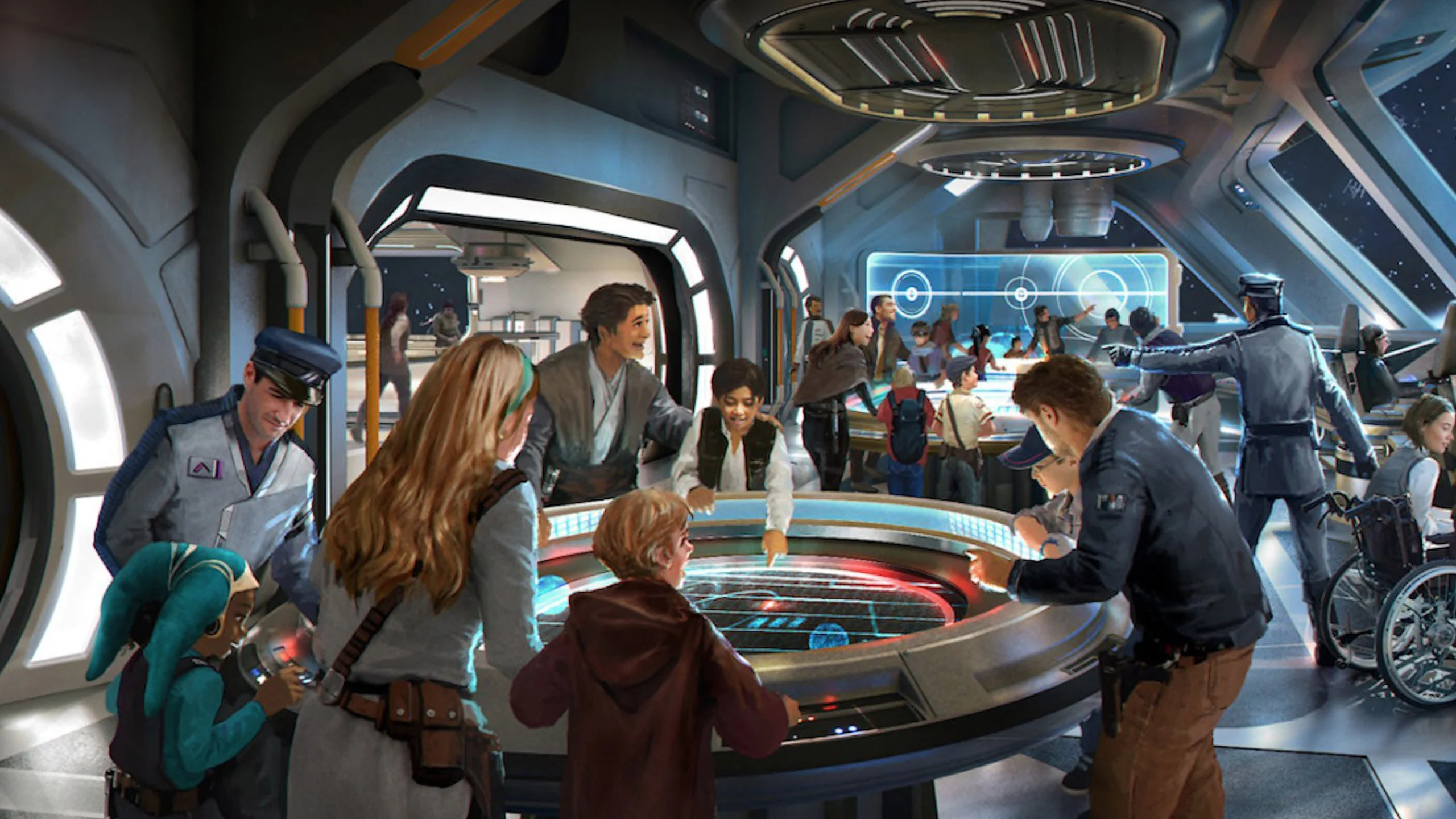 Disney revela el look de las habitaciones del hotel temático de Star Wars: Galactic Starcruiser