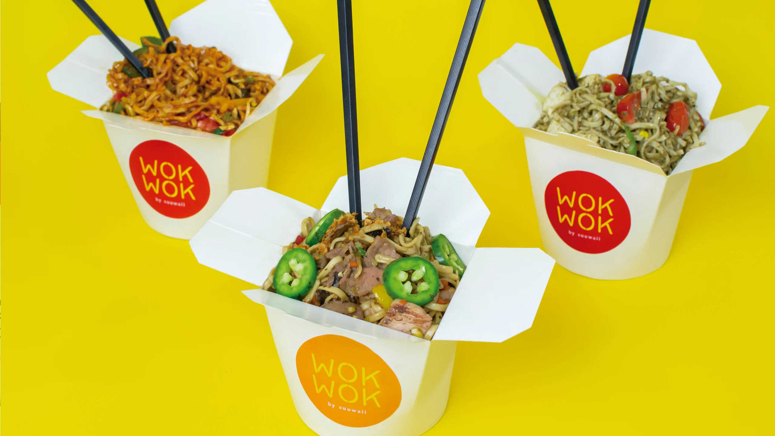 Wok Wok, comida asiática y saludable a domicilio