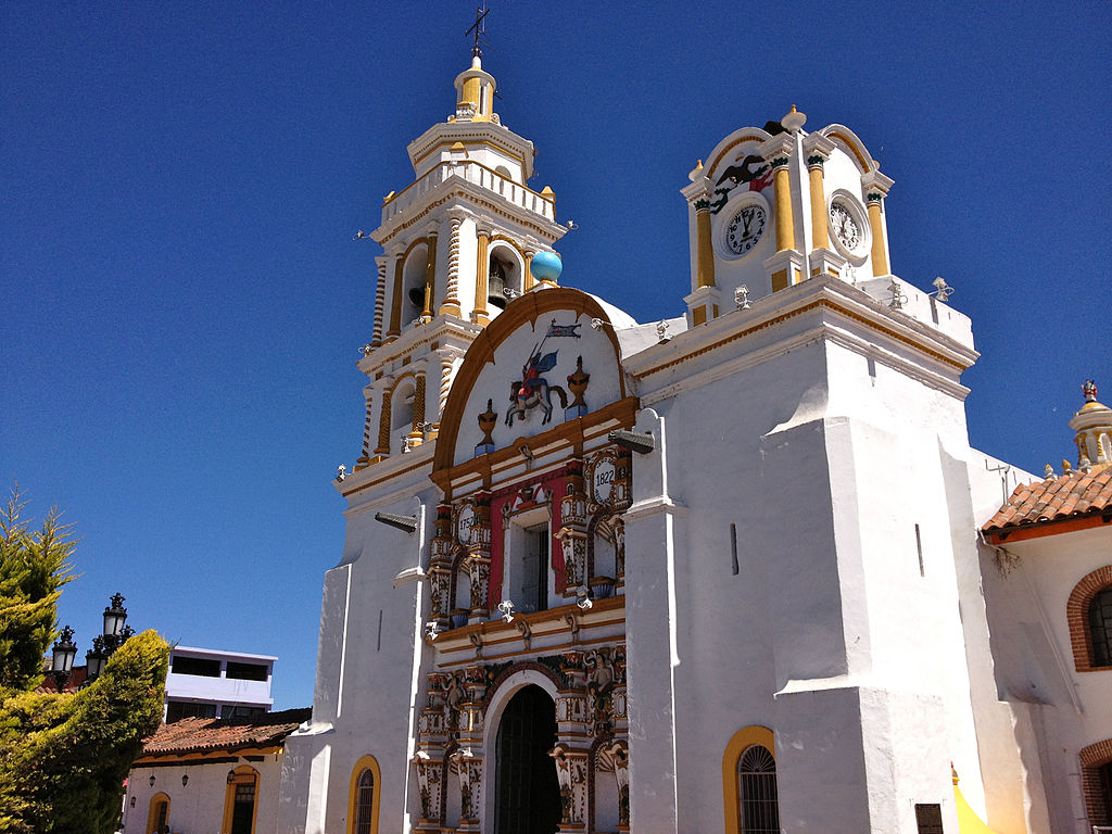 Conjunto Parroquial de Santiago Apóstol, en Chignahuapan, Puebla, Pueblos Mágicos de Navidad