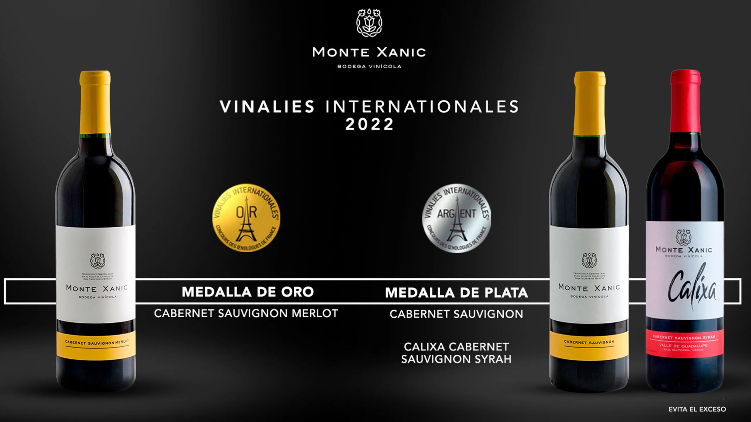 Vinos mexicanos de Monte Xanic son reconocidos en Vinalies Internationales 2022