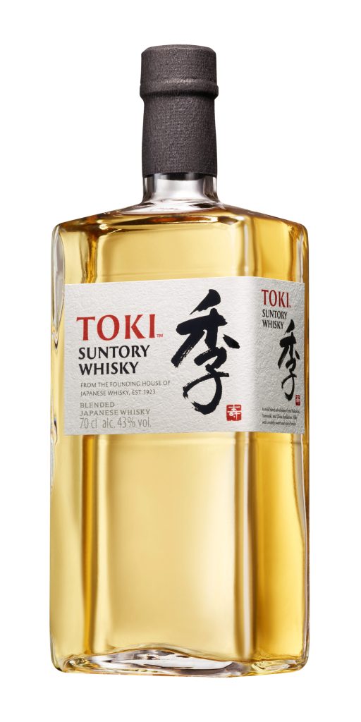 Botella de Suntory Whisky Toki 