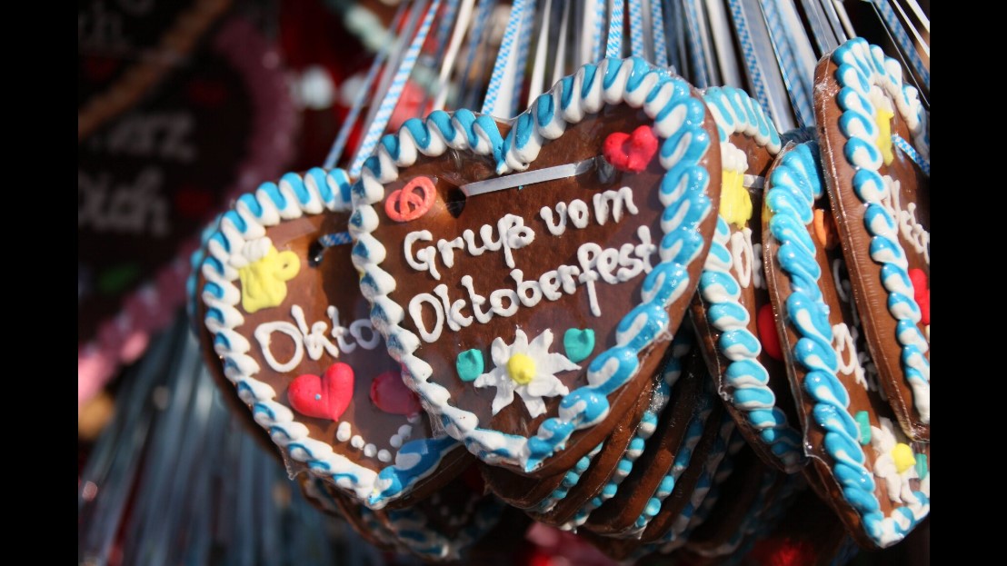 Oktoberfest corazónes de wiesn octubre septiembre