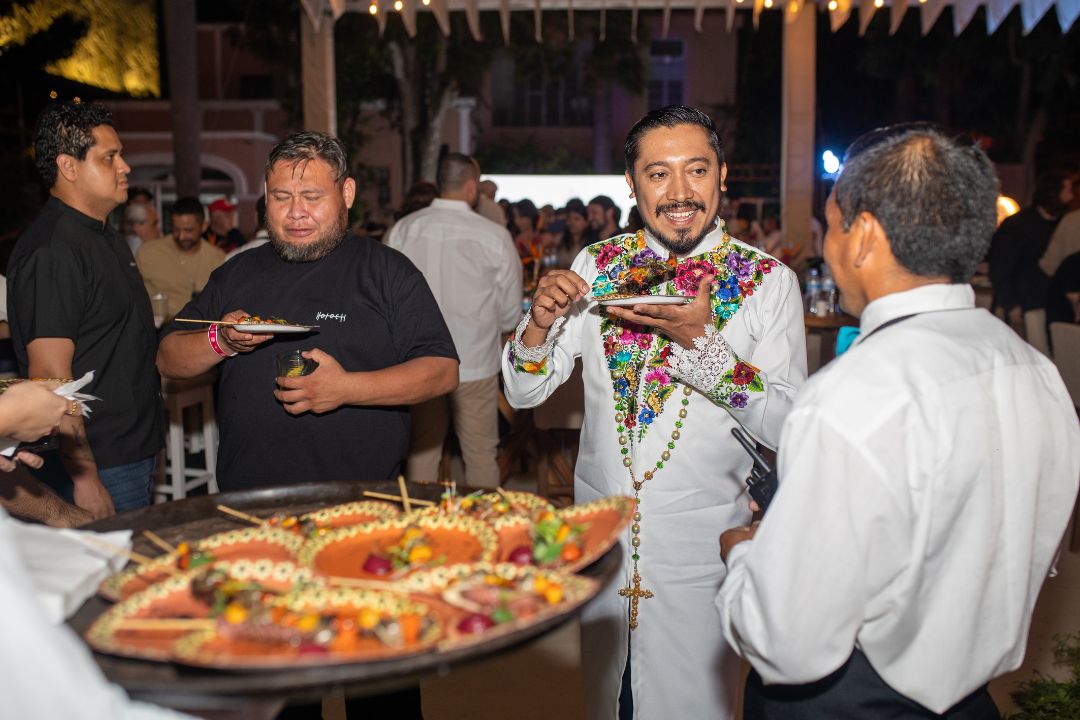 Chef Wilson Alonzo en Sabores de Yucatán