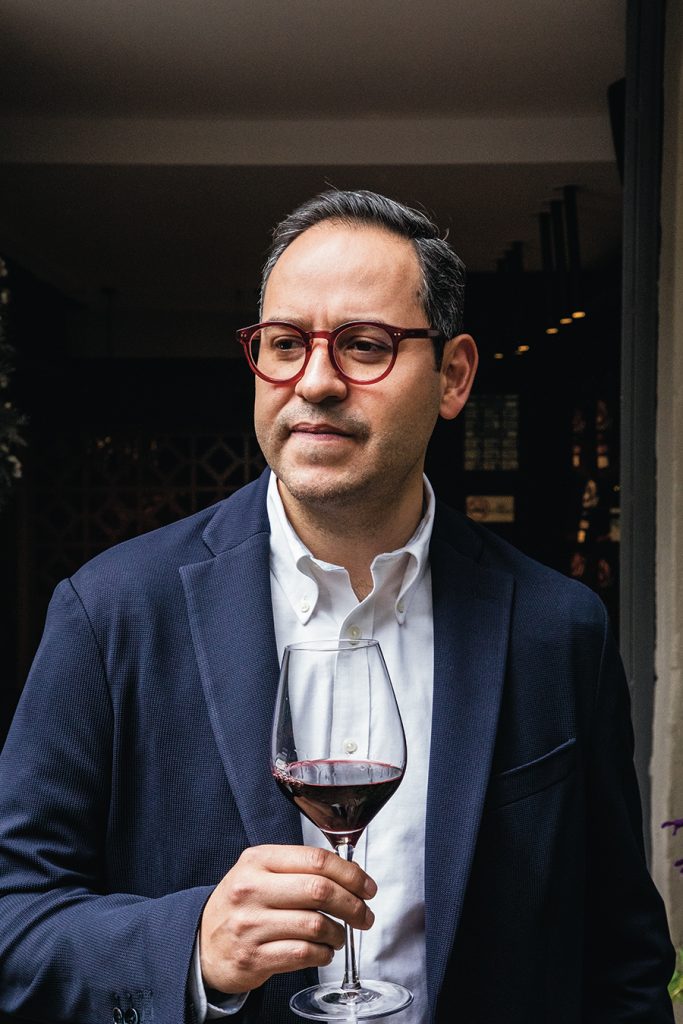 Carlos Borboa, wine bar Concours Mondial de Bruxelles en México