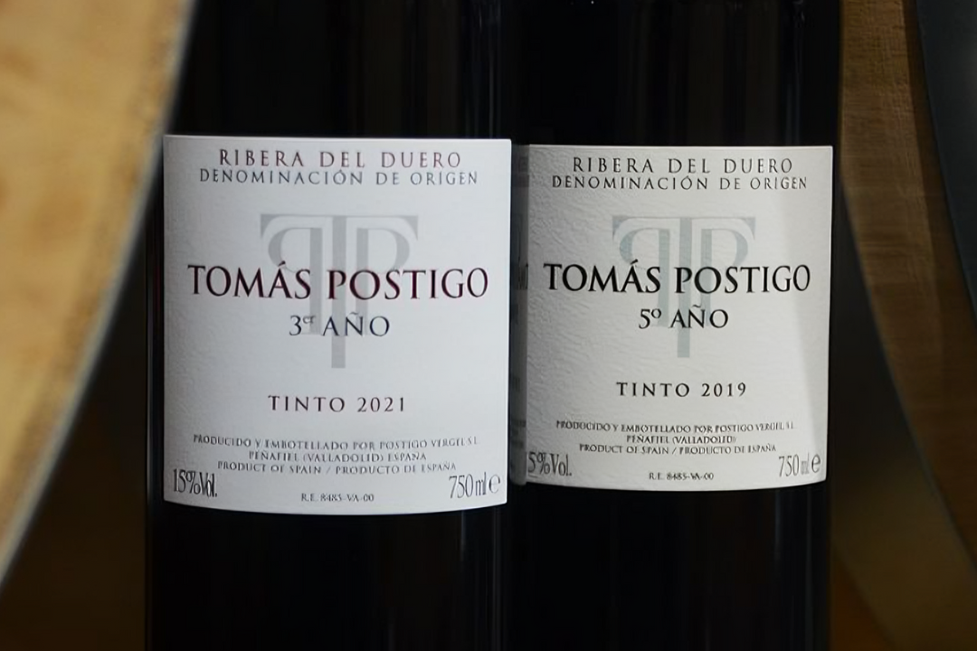 Botellas de Tomás Postigo 