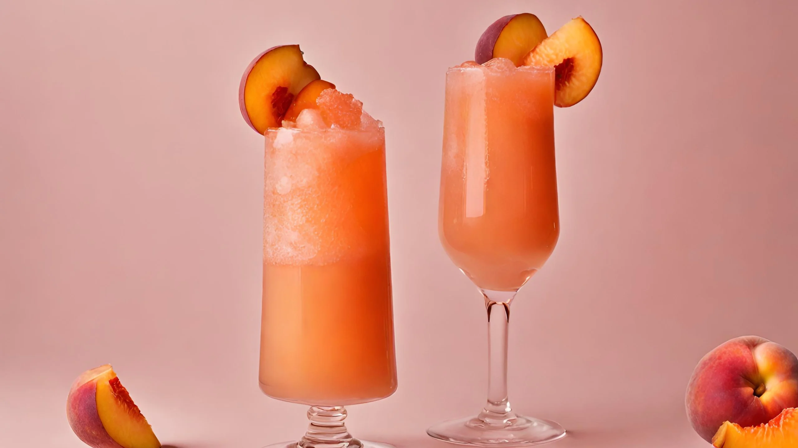 Cócteles Peach Fuzz: drinks inspirados en el color del año
